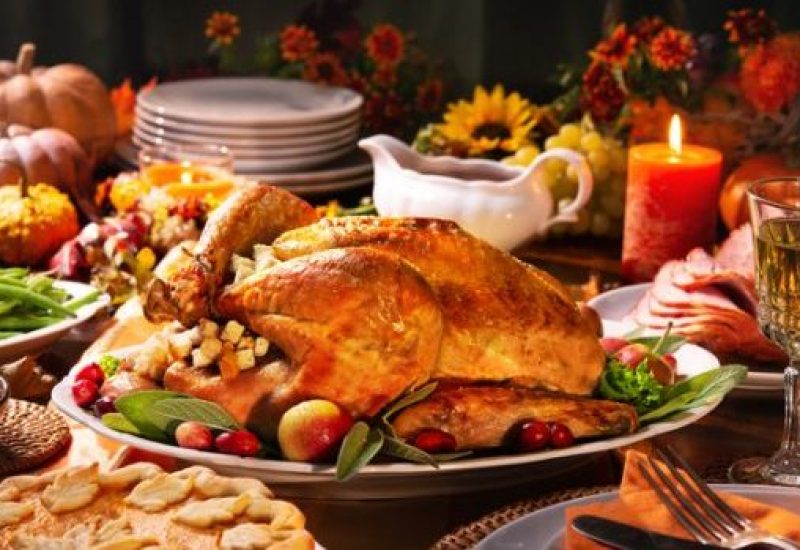 Thanksgiving turkey dinner