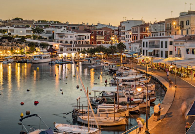 Es Castells town in Menorca