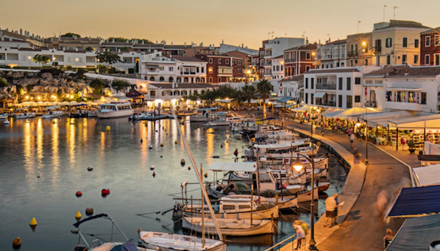 Es Castells town in Menorca