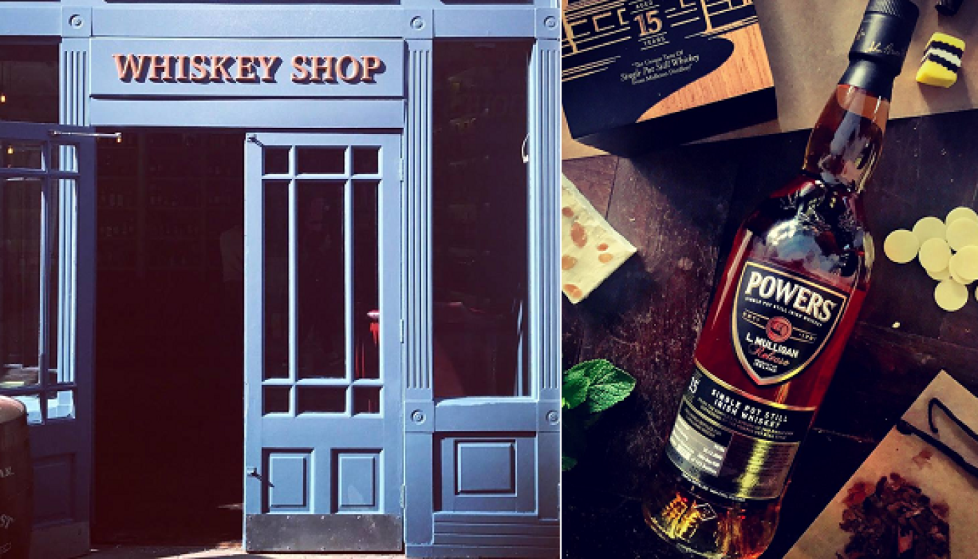 You Can Get an Engraved Bottle of Irish Whiskey in this Gorgeous Shop