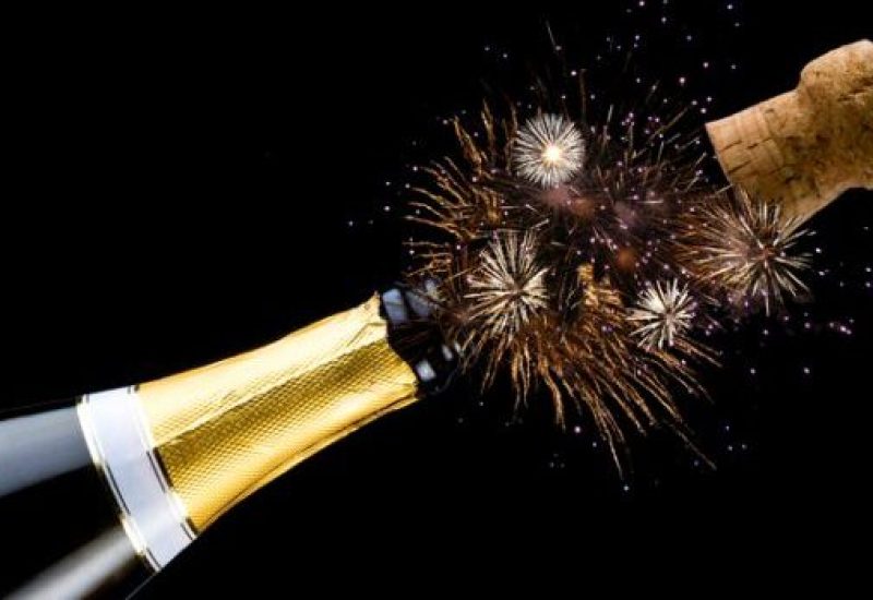 Celebration with Champagne