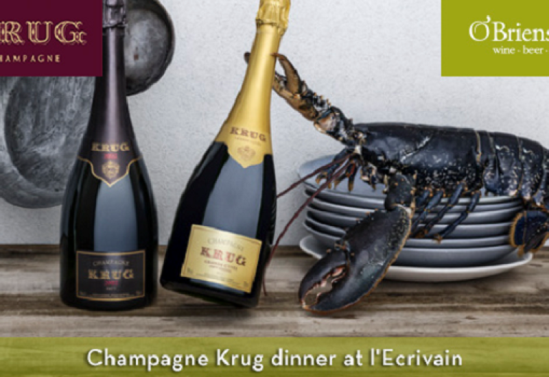 O'Briens and Krug Teamed to Host Champagne Dinner at L'Ecrivain