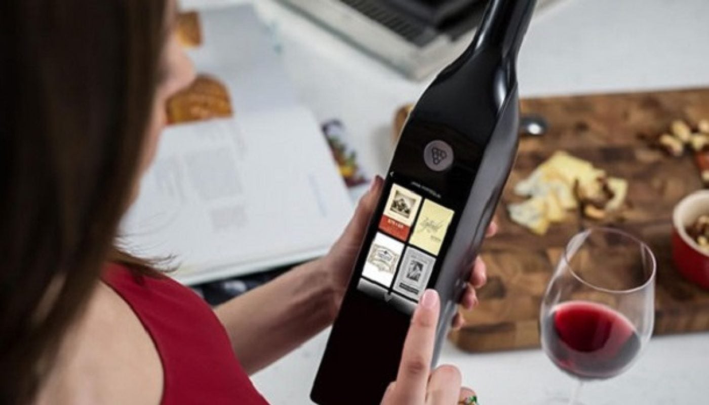 Kuvée, the Hi-Tech Wine Gadget with a Touch Screen and Wi-Fi