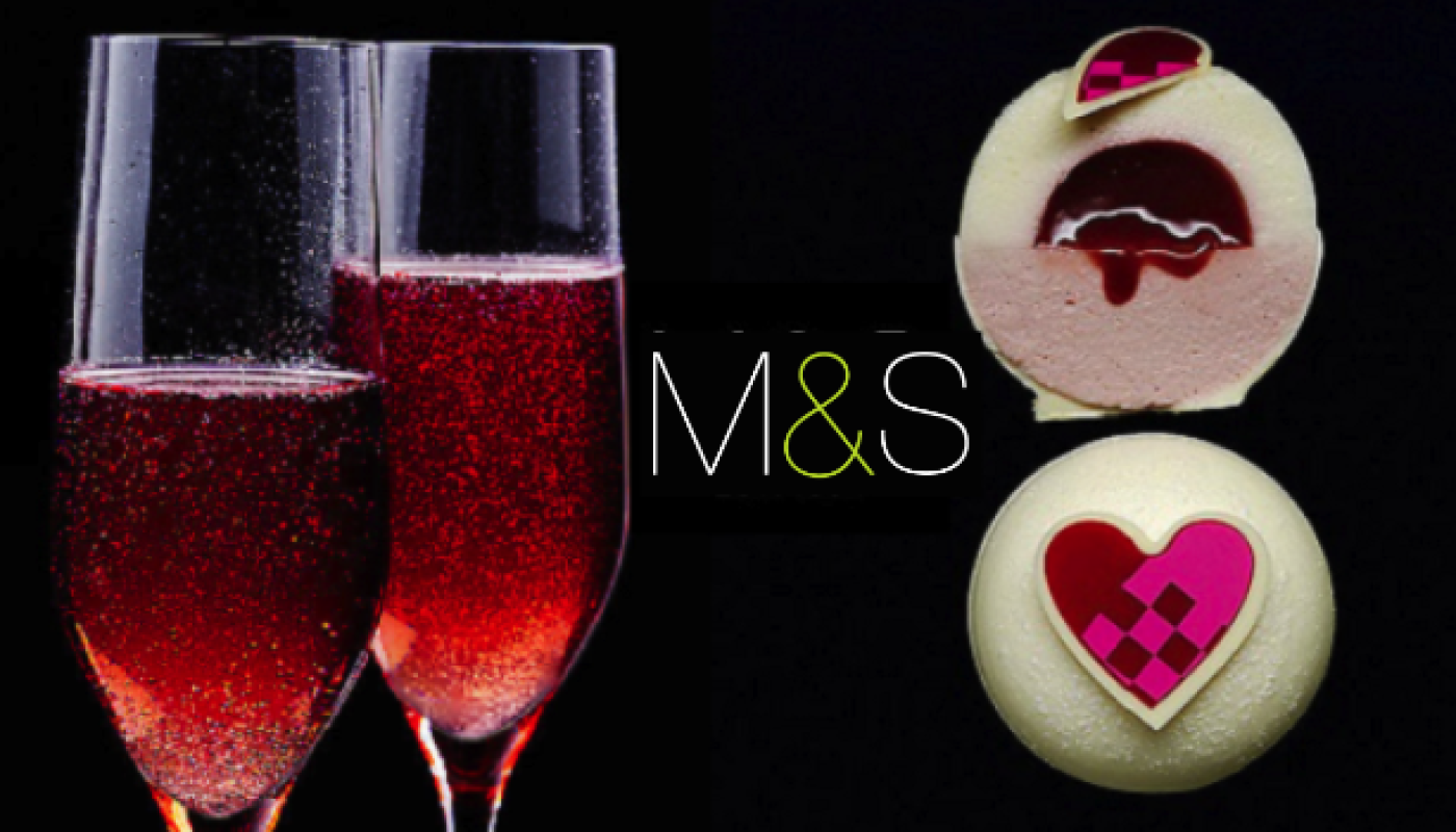 Valentine's Day Dine In Meal for Two at M&S