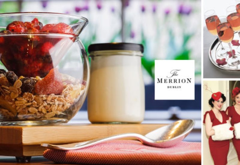 Celebrate the weekend of Love at The Merrion & Win brunch for 4 people in The Cellar Bar - Closed