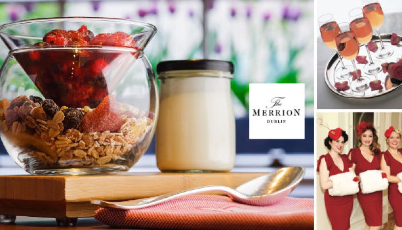 Celebrate the weekend of Love at The Merrion & Win brunch for 4 people in The Cellar Bar - Closed