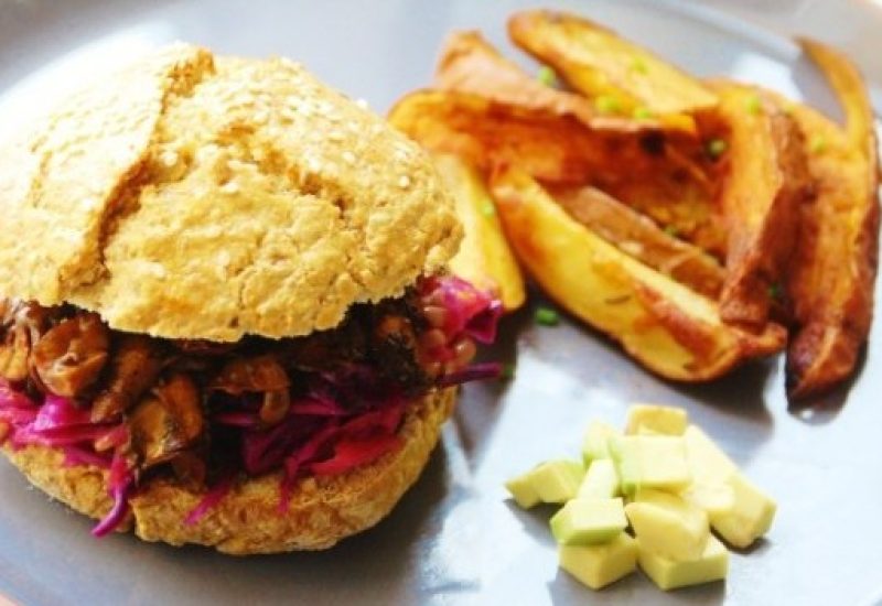 mushroom burger