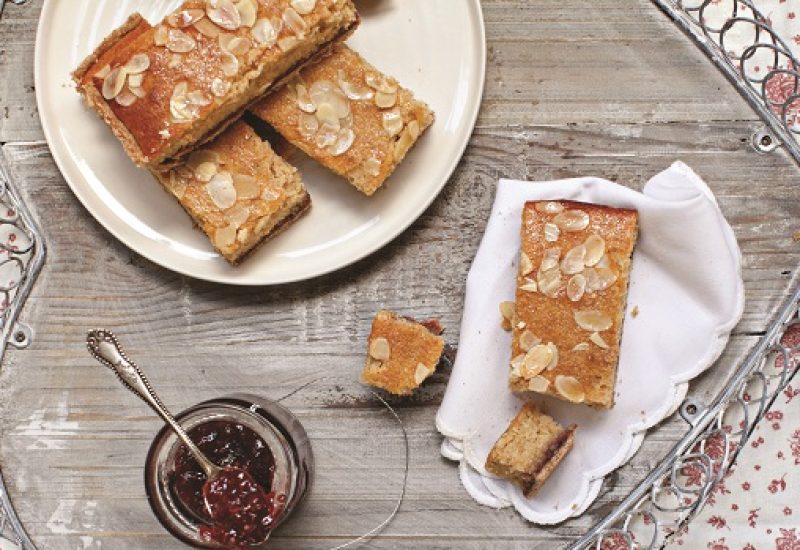 Almond and Raspberry Fingers Recipe