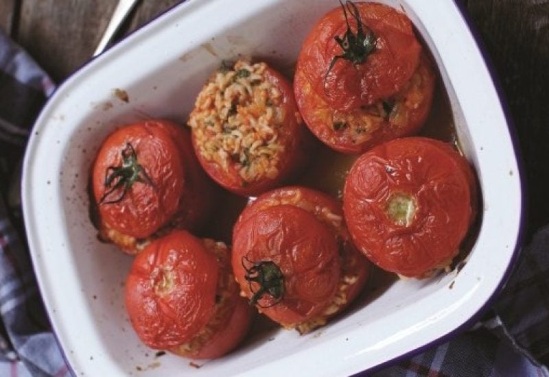 Stuffed Tomatoes Blazing Salads