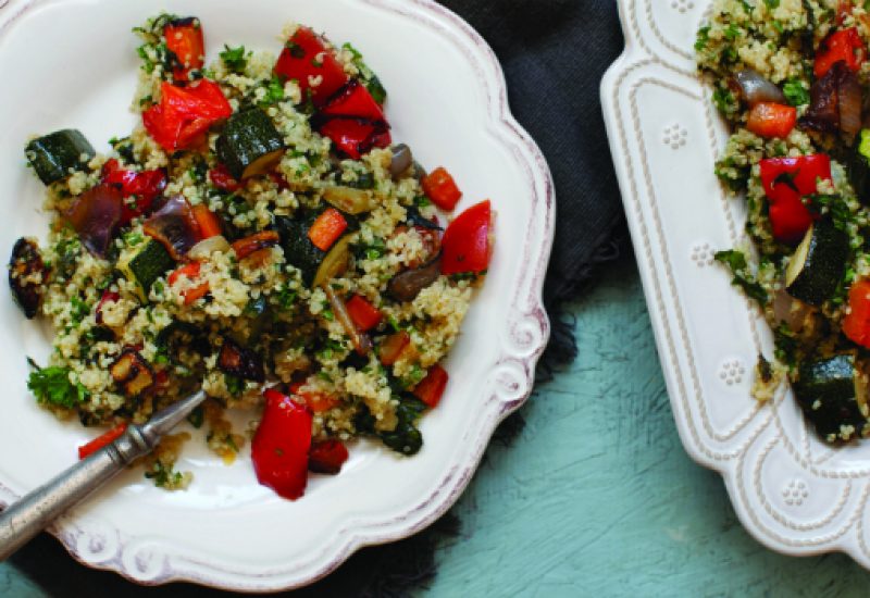 Quinoa With Roasted Ratatouille