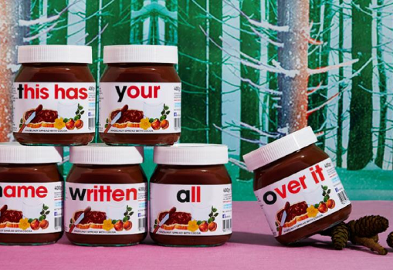 They're back! Personalised Nutella jars return to Brown Thomas