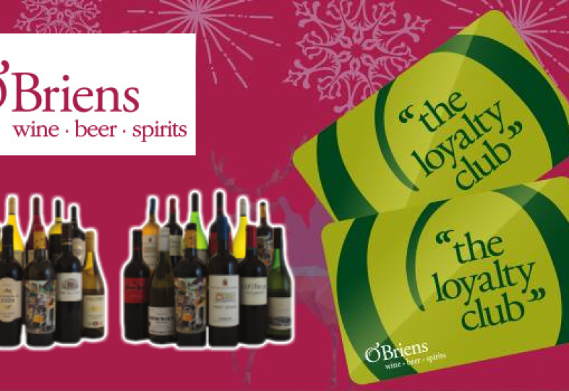 Time to Stock Up for the Holidays: O'Briens Wine's Best Loyalty Offer Ever is Here