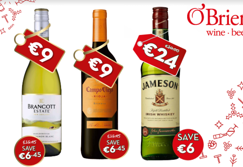 O'Briens Wine Big WIGIG (When It's Gone It's Gone) Promotion is Here