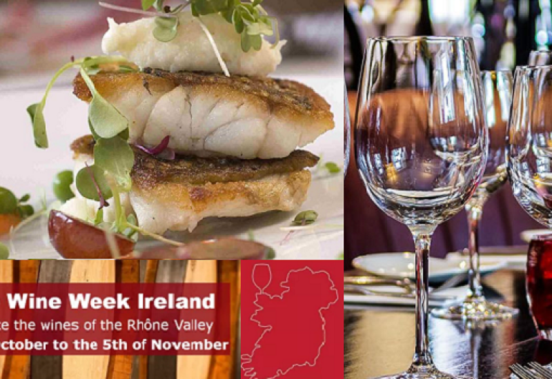 Dinner for 2 with a Bottle of Rhône Wine at The Wyatt Hotel