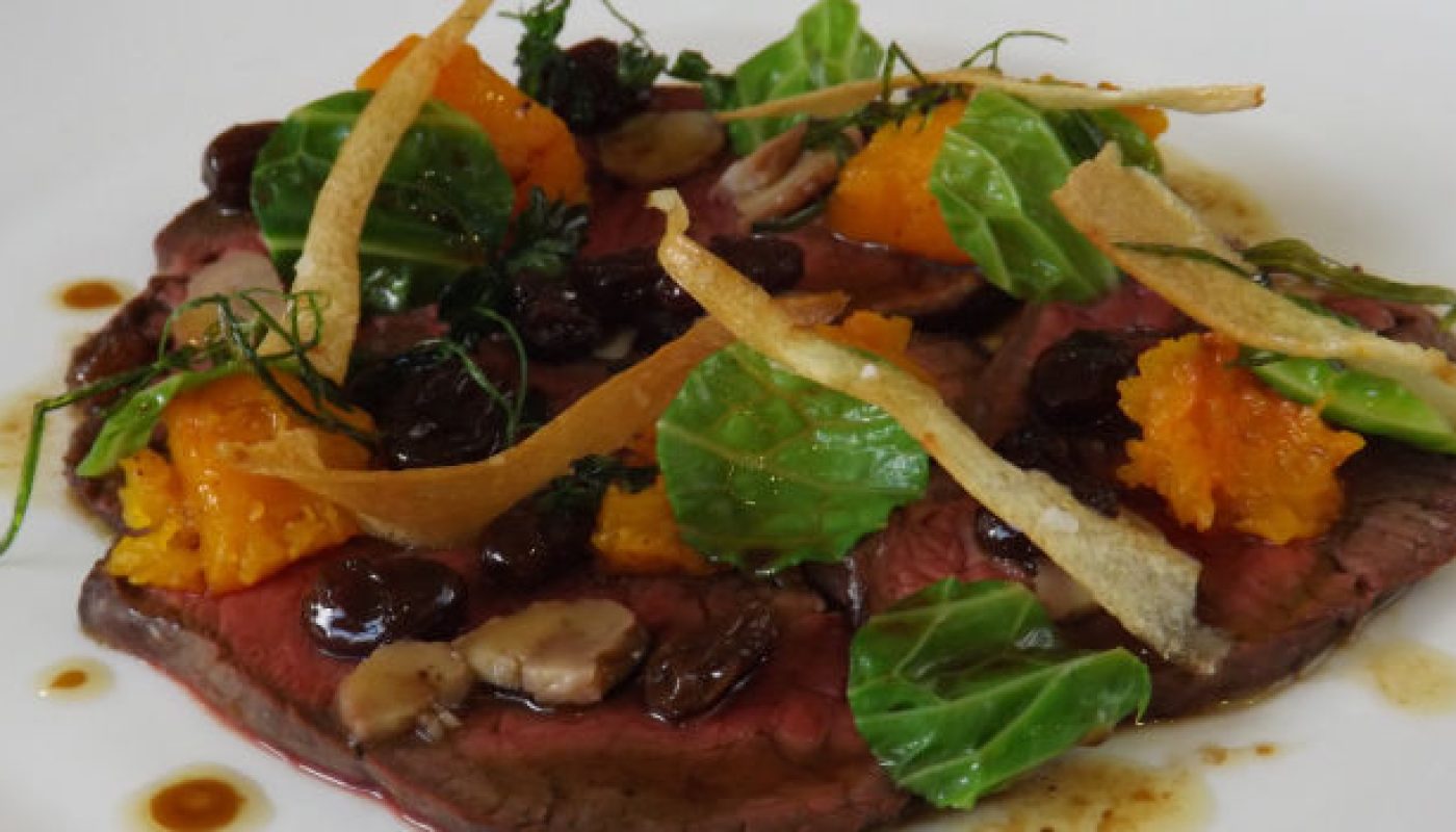 Venison Carpaccio Recipe by David Rice