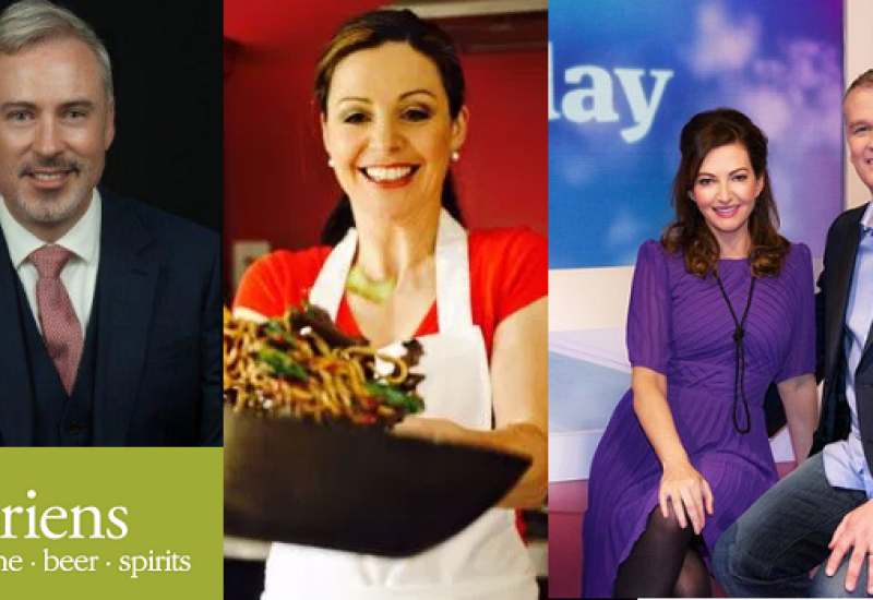 Today with Maura & Dáithí on RTE 1 to Feature O'Briens Wine Picks by Liam Campbell and Catherine Fulvio's Festive Cooking