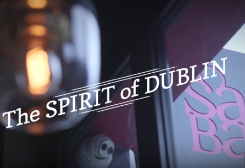 Spirit of Dublin Cocktail by Karim in Saba Baggot Street