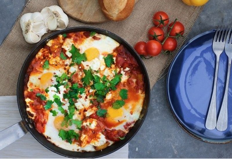 Middle Eastern Shakshuka Breakfast Recipe By Chef Jeeny Maltese