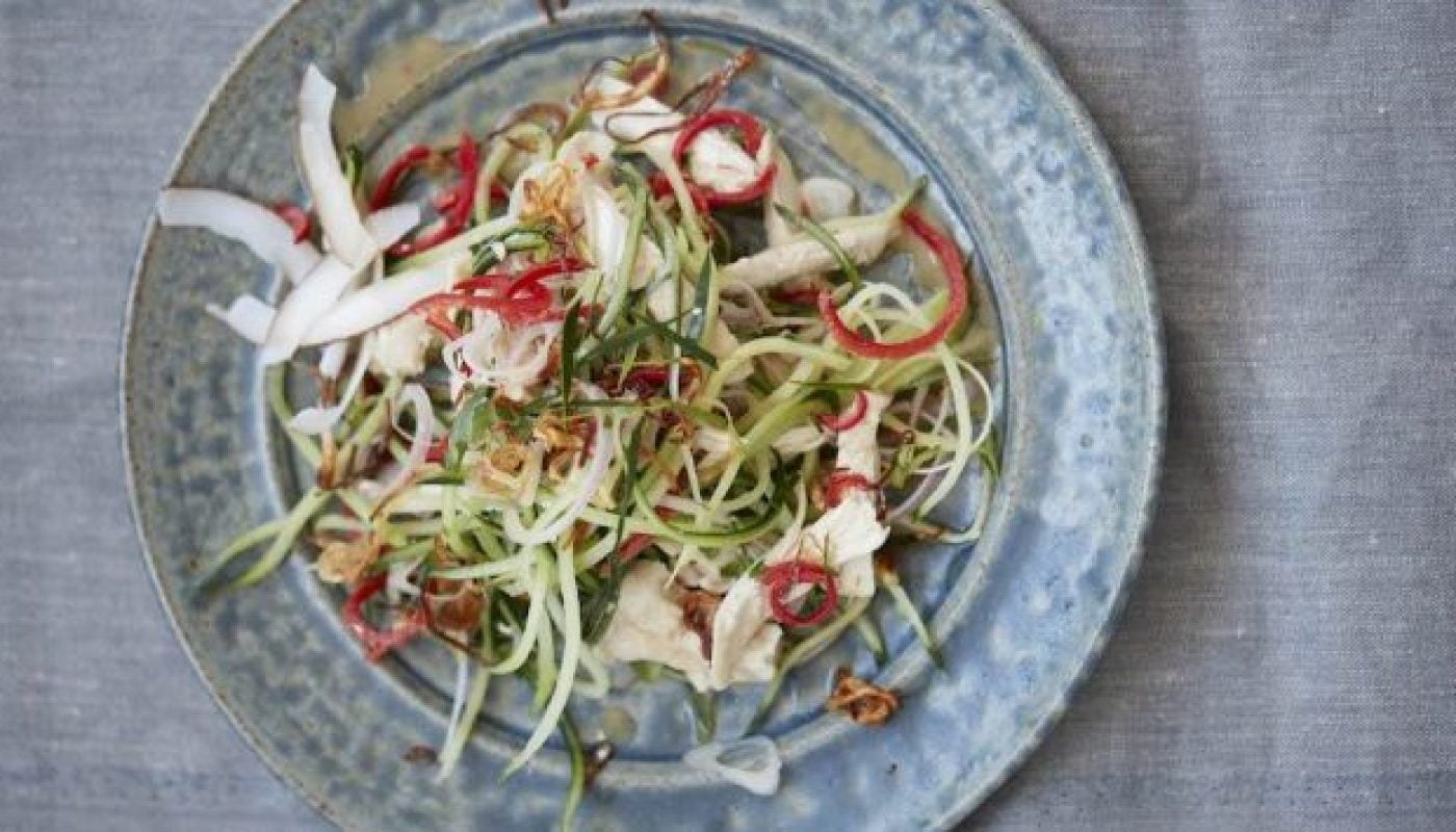 shreddedchickencoconutsalad