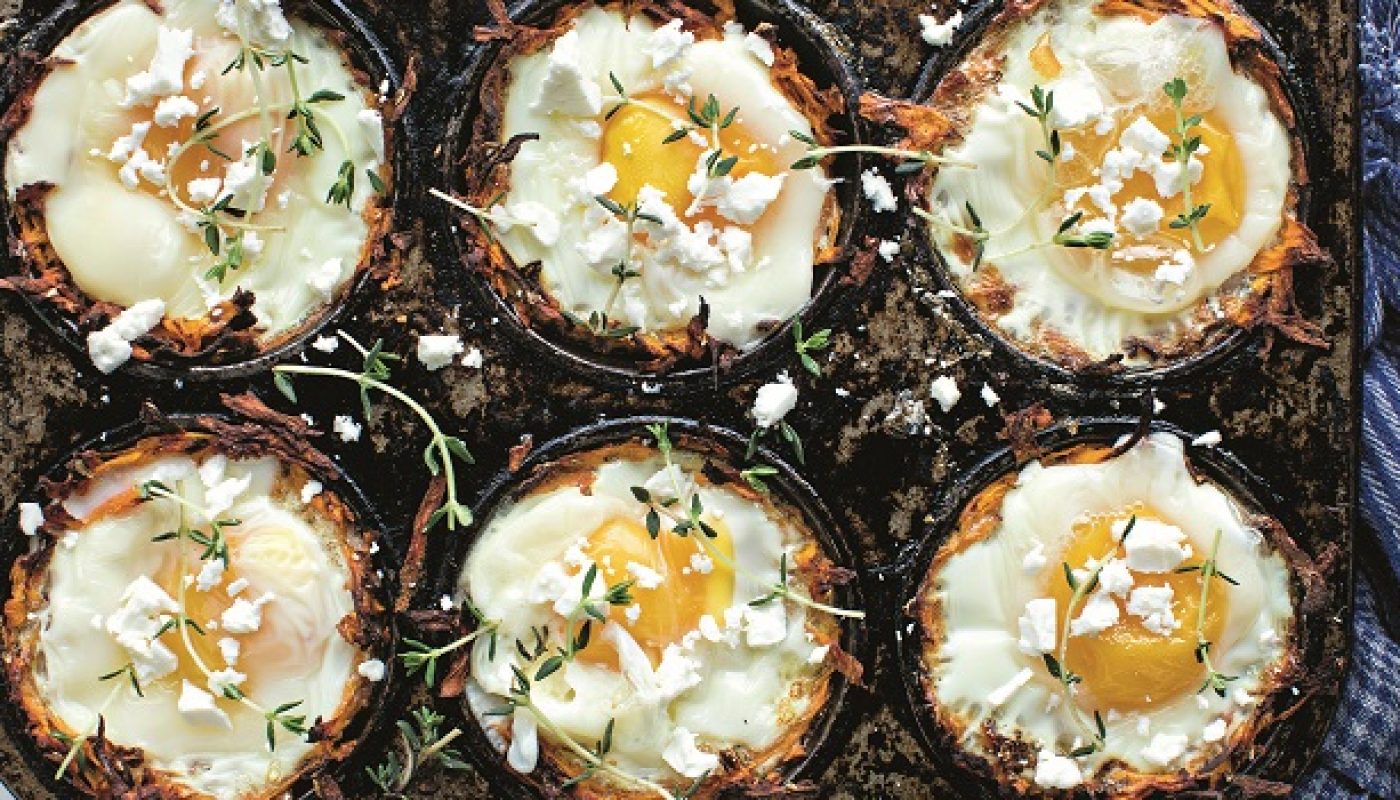sweetpotato egg pots recipe