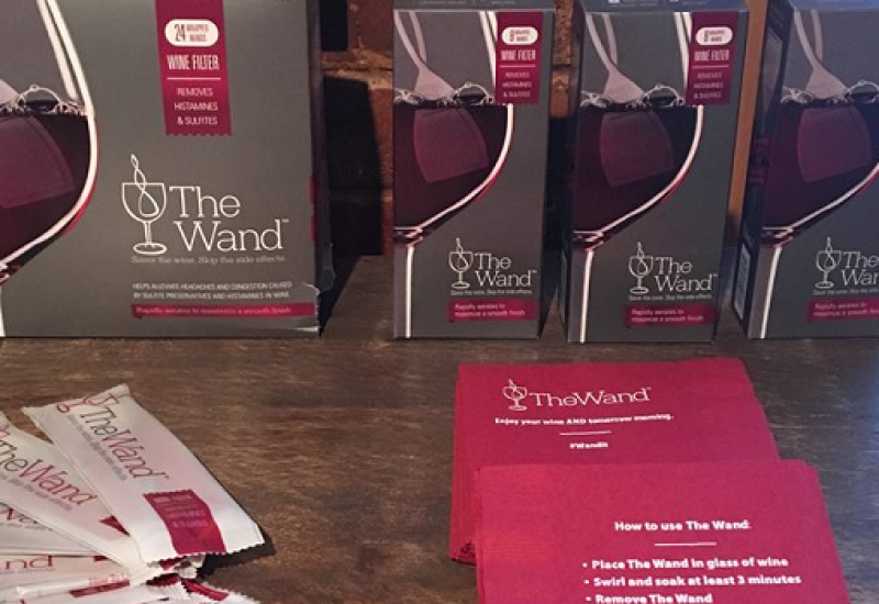New Gadget "The Wand" Claims To Remove the Elements in Wine that Cause Hangovers