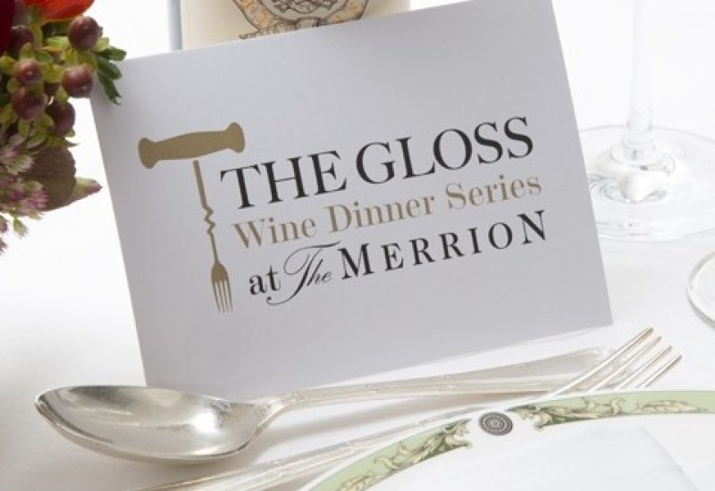 Win 2 tickets to The Gloss Wine Dinner Series at The Merrion Hotel - Closed