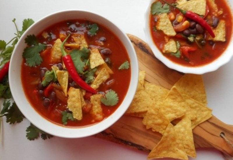 tortilla soup recipe Anna Jane Kingston