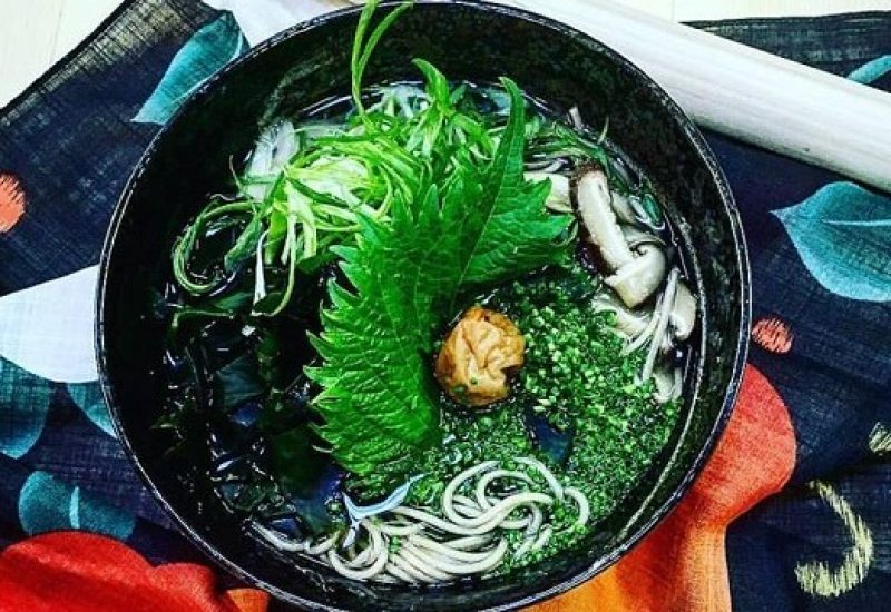 ume wakame soba recipe Takashi Miyasaki