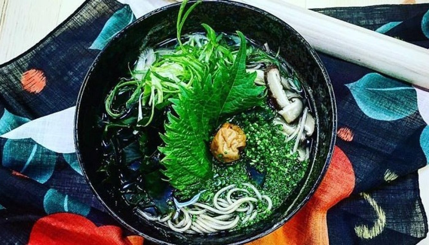 ume wakame soba recipe Takashi Miyasaki