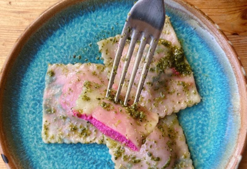 Beetroot Ricotta Ravioli Recipe by Green Earth Organics