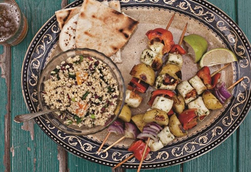 vegetable kebabs recipe