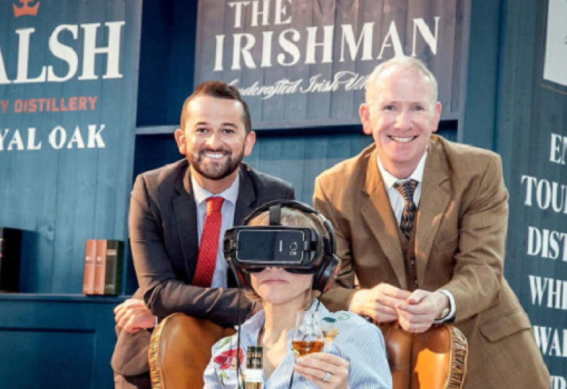 Walsh Whiskey Distillery Launches Cutting Edge Virtual Reality Tour at The Loop in Dublin Airport