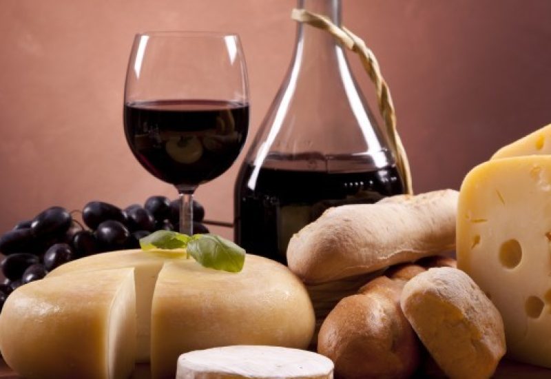 wine-cheese