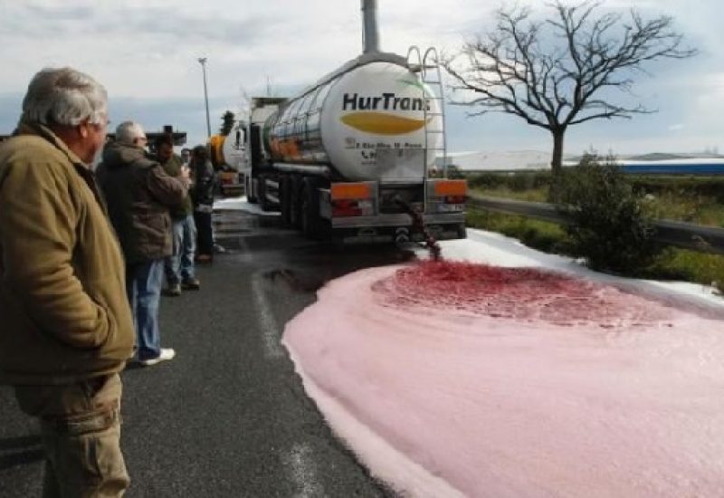 wine protest languedoc