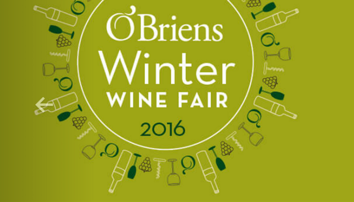 Wine Agenda: O'Briens Winter Wine Fair Returns this November 11th and 12th