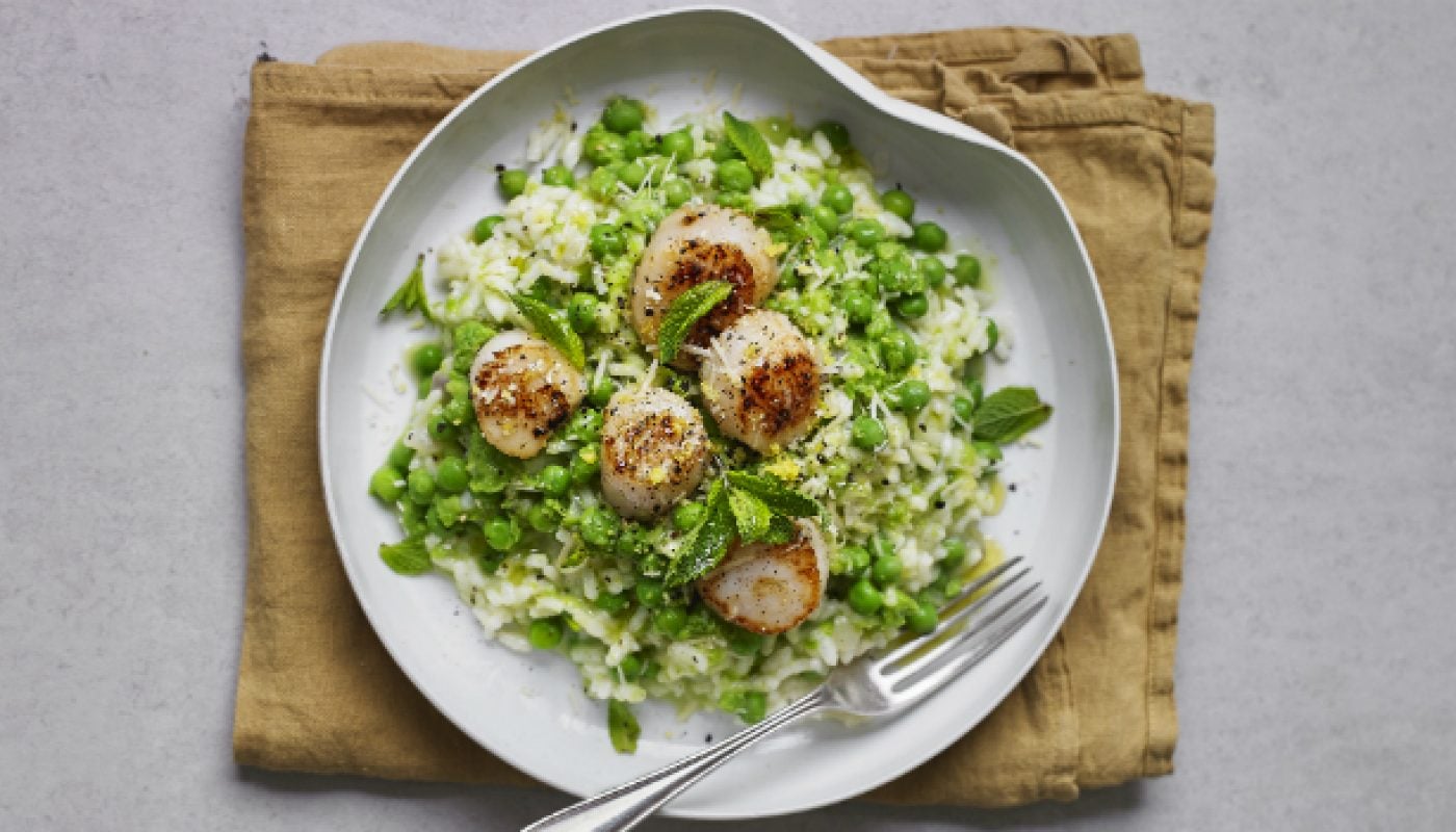Scallop Risotto Recipe